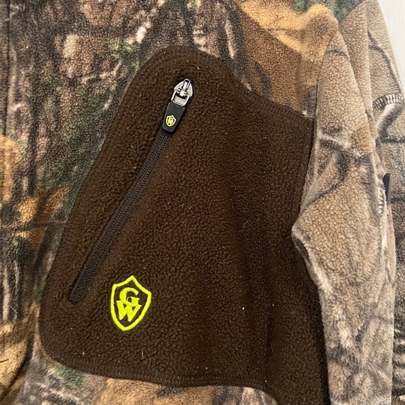 FINAL PRICE Game Winner Camouflage Fleece Jacket - Picture 2 of 6
